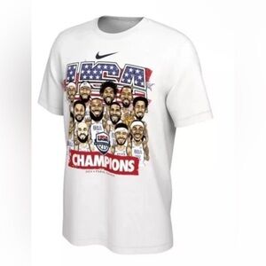 Nike Team USA Basketball Olympics Champions 2024 Shirt Men - Medium